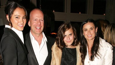 Bruce Willis, Demi Moore, family