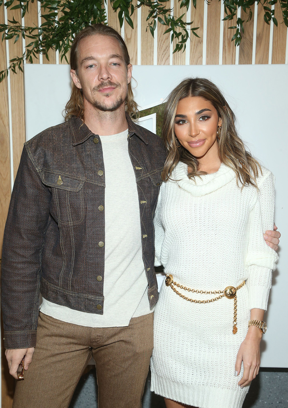 diplo  chantel jeffires 1 Hotel West Hollywood opening