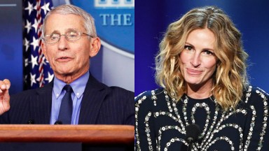 Anthony Fauci Julia Roberts