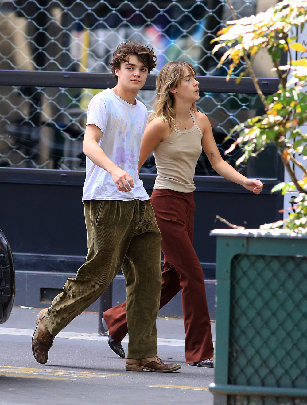 Jack Depp and his new girlfriend strolling in Paris. PLEASE DO NOT CREDIT. 21 May 2020 Pictured: Jack Depp and his new girlfriend. Photo credit: MEGA TheMegaAgency.com +1 888 505 6342 (Mega Agency TagID: MEGA669869_008.jpg) [Photo via Mega Agency]