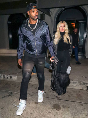 Tristan Thompson and Khloe Kardashian