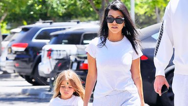 Kourtney Kardashian and Reign Disick