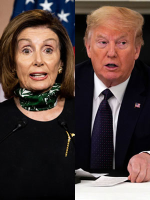 Nancy Pelosi, Donald Trump