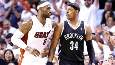 LeBron James Paul Pierce