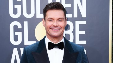 Ryan Seacrest at the Golden Globes