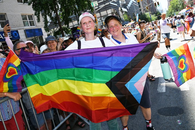 Cynthia Nixon & Christine Marinoni