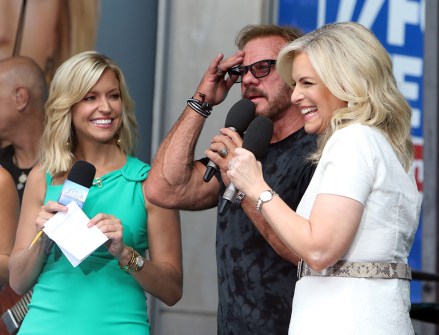 Ainsley Earhardt, Janice Dean and Phil Vassar
'Fox & Friends' All-American Summer Concert Series, New York, USA - 19 Jul 2019