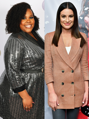 Amber Riley Lea Michele