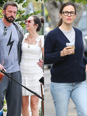 Ben Affleck, Ana de Armas, Jennifer Garner