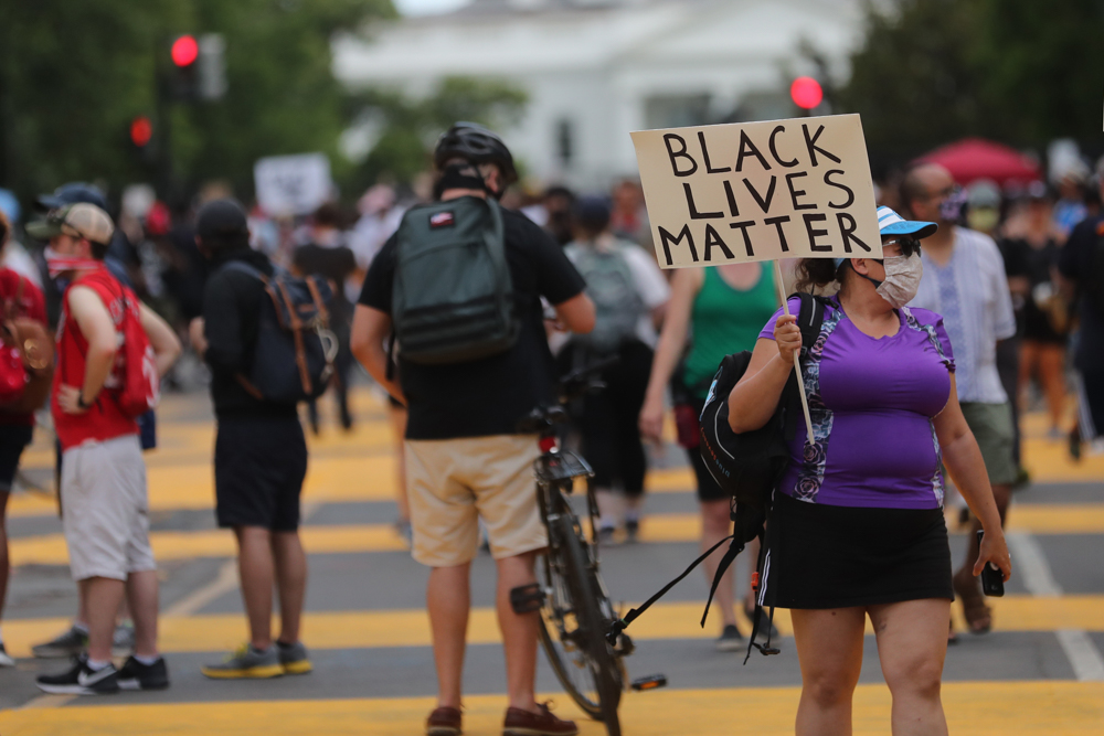 Black Lives Matter protests, Washington, DC, USA - 05 Jun 2020