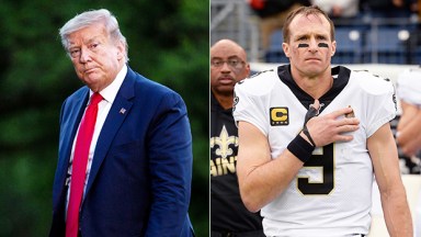 Donald Trump, Drew Brees