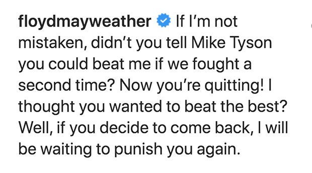 Floyd Mayweather