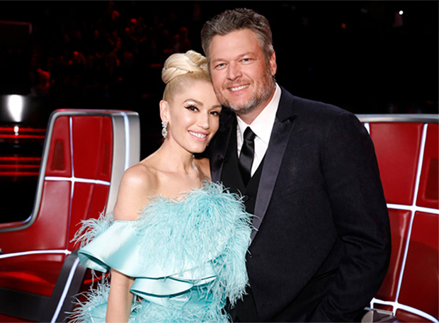 Gwen Stefani and Blake Shelton