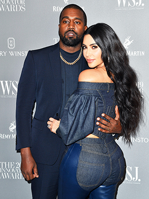 kanye west, kim kardashian