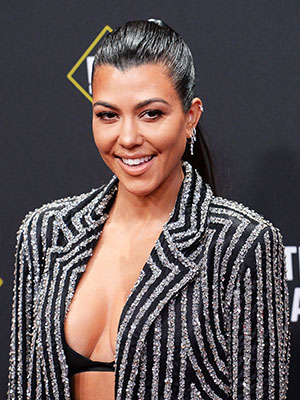 Kourtney Kardashian on the red carpet
