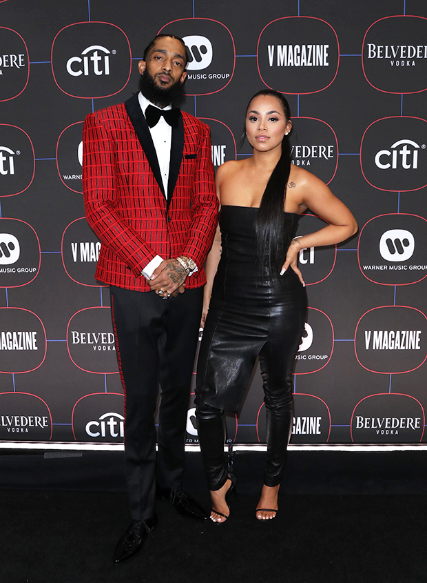 lauren london, nipsey hussle