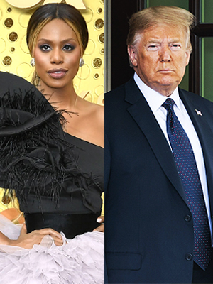 Laverne Cox & Donald Trump