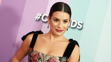 Lea Michele on the red carpet