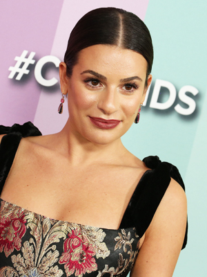 Lea Michele on the red carpet