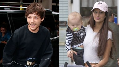 Louis Tomlinson, Briana Jungwirth & their son, Freddie