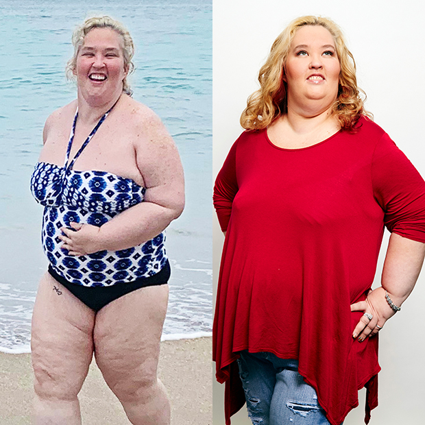 Mama June in 2020 & 2015