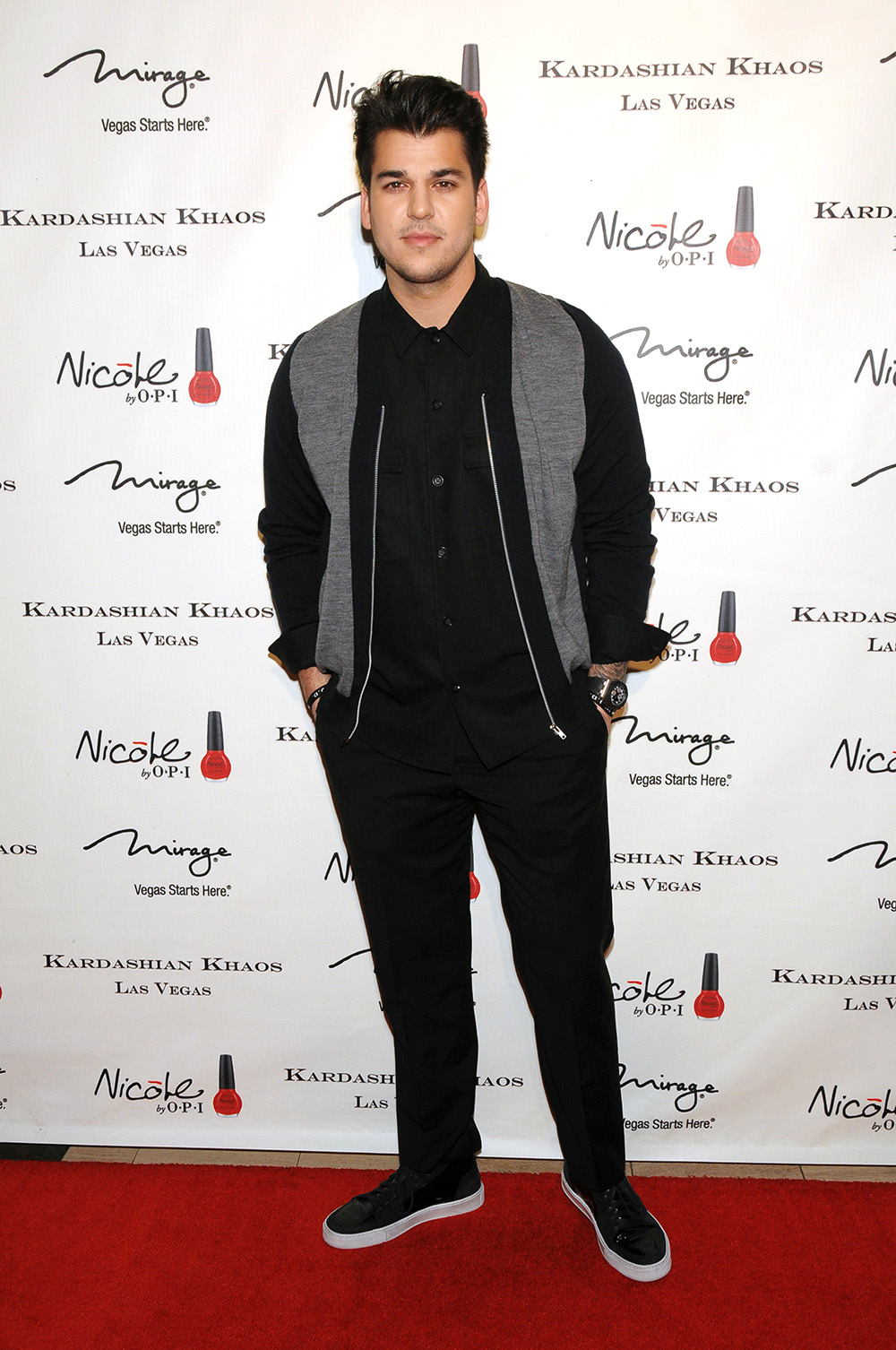 Rob Kardashian
Kardashian Khaos store opening, Las Vegas, America - 15 Dec 2011