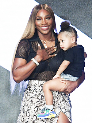 Serena Williams & daughter Olympia