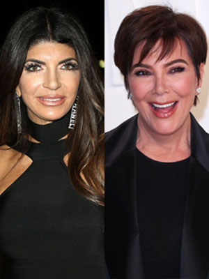 Teresa Giudice Kris Jenner