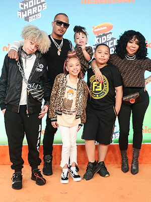 T.I., Tiny & their family on the red carpet