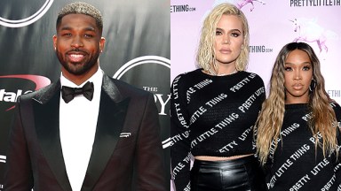 Tristan Thompson, Khloe Kardashian & Malika Haqq