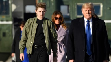 Barron Trump, Melania Trump, Donald Trump