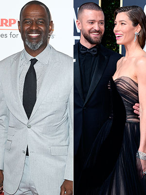 Brian McKnight Justin TImberlake Jessica Biel