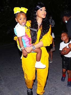 Cardi B & daughter Kulture