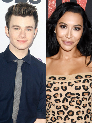 Chris Colfer, Naya Rivera