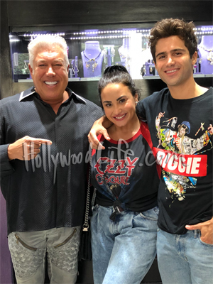 Demi Lovato, Max Ehrich, Peter Marco