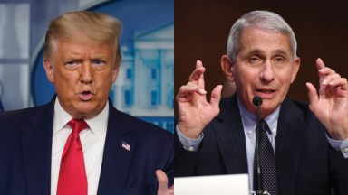 Donald Trump, Dr. Anthony Fauci