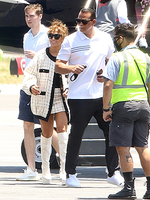 Jennifer Lopez and Alex Rodriguez