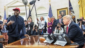 Kanye West and Donald Trump
