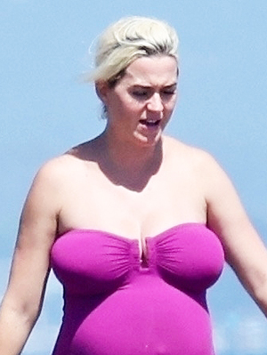 Katy Perry at the beach