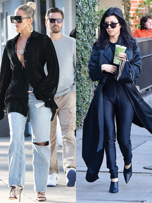 Khloe Kardashian, Scott Disick, Kourtney KardashianShutterstock