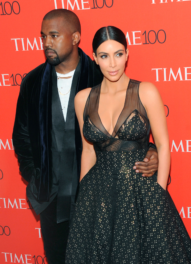 Kim Kardashian and Kanye West