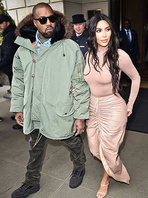 Kim Kardashian & Kanye West
