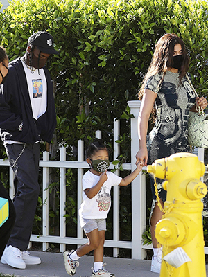travis scott, kylie jenner, stormi webster