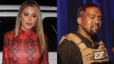 Larsa Pippen and Kanye West
