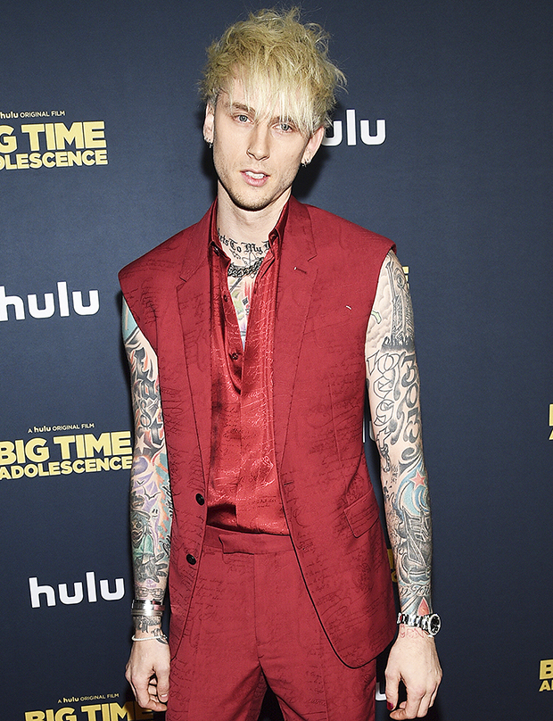 Colson Baker aka Machine Gun Kelly attends the premiere of "Big Time Adolescence" at Metrograph on Thursday, March 5, 2020, in New York. (Photo by Evan Agostini/Invision/AP)