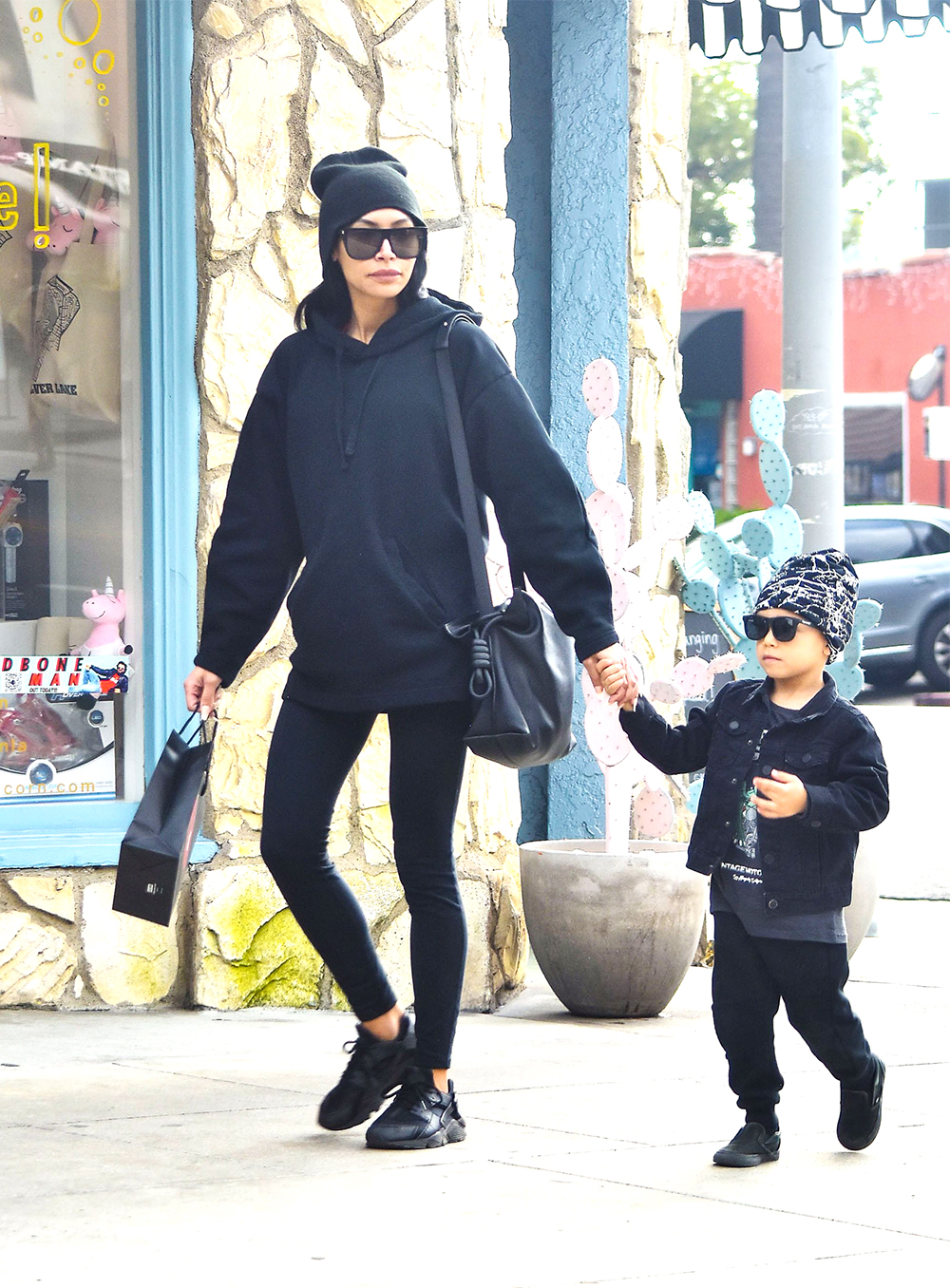 Naya Rivera out and about, Los Angeles, USA - 16 Jan 2020