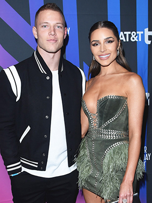 olivia culpo christian mccaffrey