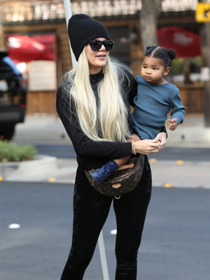 Khloe Kardashian & True Thompson