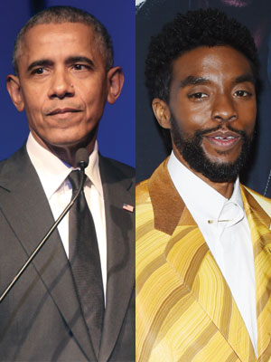 Barack Obama Chadwick Boseman