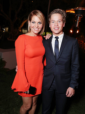 Candace Cameron Bure & son Lev